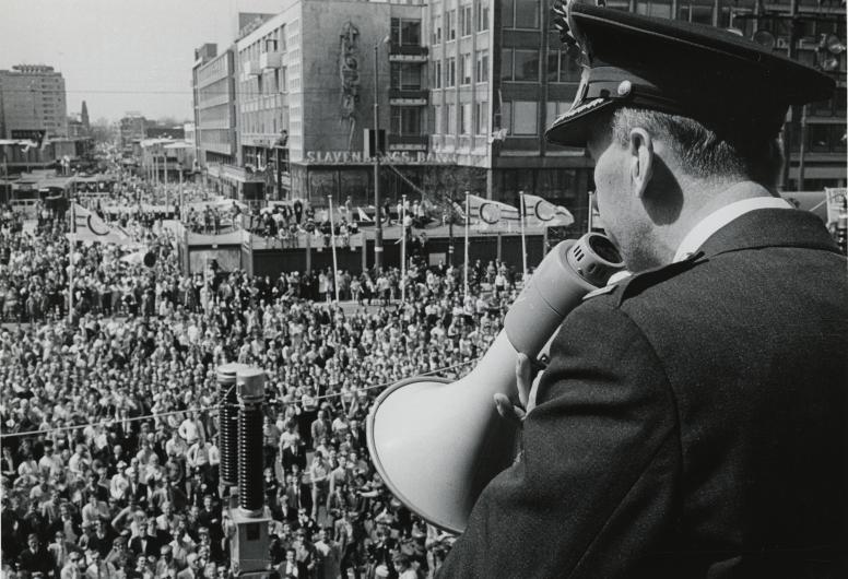 Coolsingel huldiging Feyenoord 1970. Collectie 4282