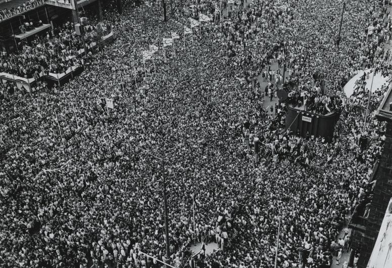 Huldiging Feyenoord 1970. Collectie 4282, nummer 1970-721