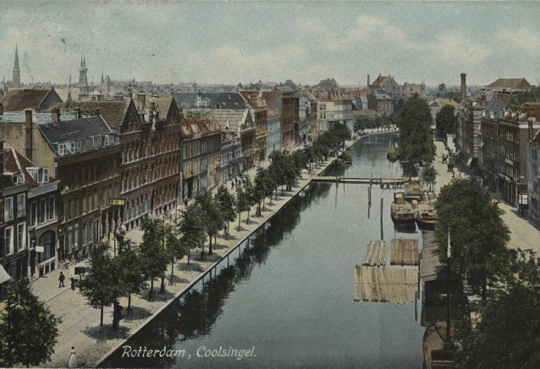 Overzicht van de Coolvest, 1907 prentbriefkaart