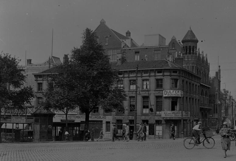 Het gebouw van het Nieuwsblad aan het Slagveld