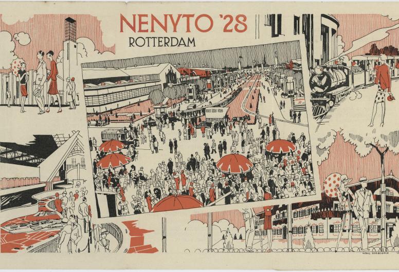 voorzijde van de brochure over Nenijto, 1928.