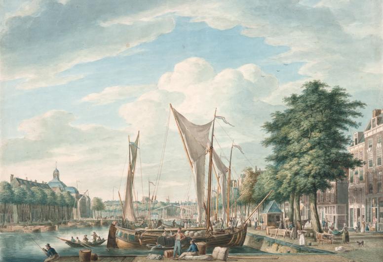 Tekening van Gerrit Groenewegen uit 1807