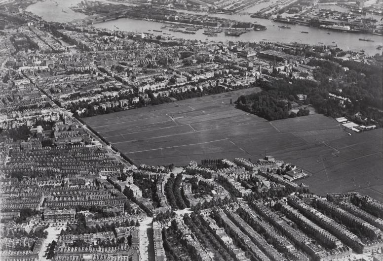 Luchtfoto van het Land Van Hoboken