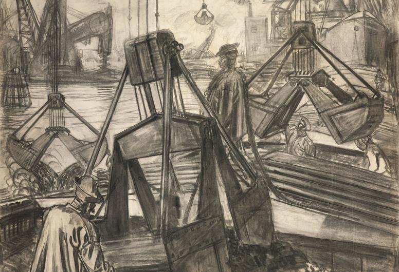 Het Kolenbedrijf, voorstudie.