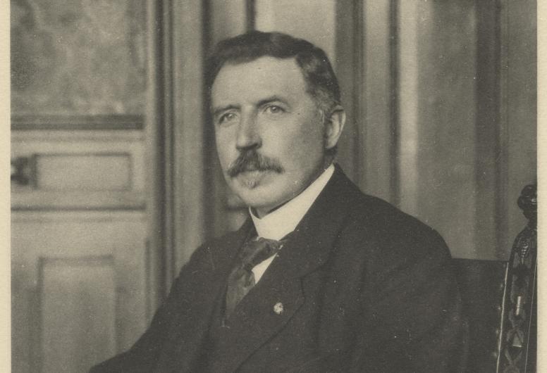 Portret van A.C. Burgdorffer, 1922