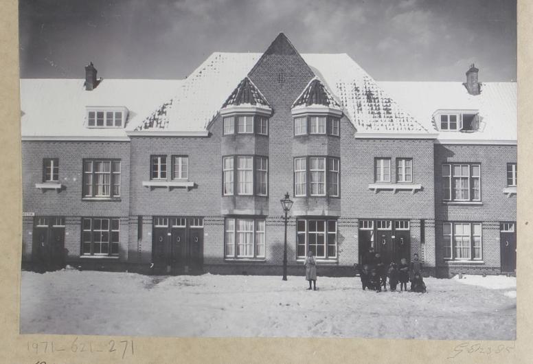 Volkswoningen in de Asterstraat in Bloemhof