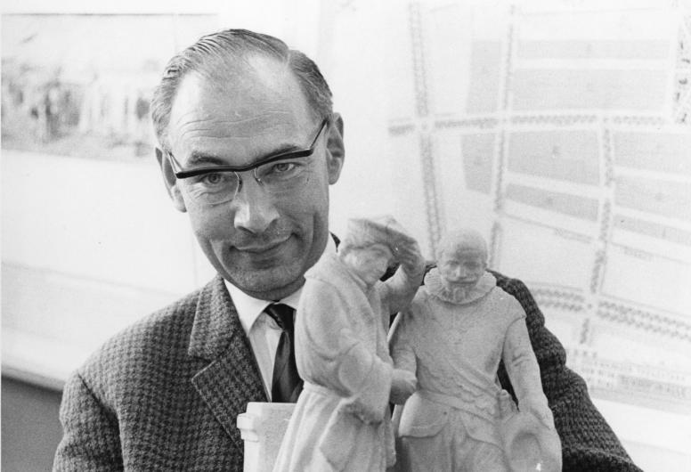 Portret van Ruud Renting, archivaris.