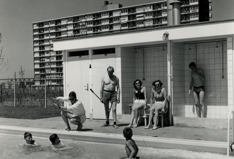 Zwembad Alexanderpolder, 1968.
