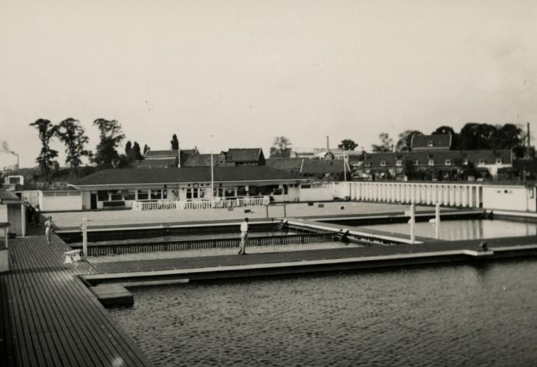 NL-RtSA_4202_XXIII-156-01-2. Collectie Topografie. Het Kralings Zwembad, ca. 1938.