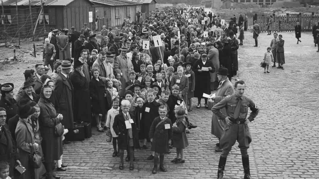 Kinderen op vakantie naar Duitsland 1941