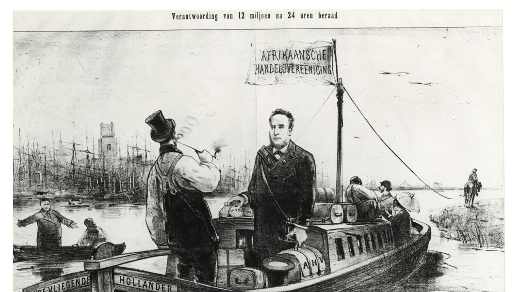 Spotprent over Lodewijk Pincoffs