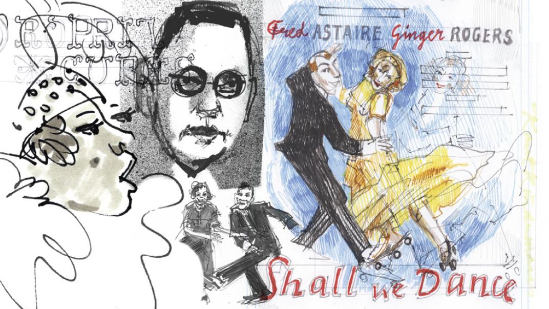 Midden jaren ’20: Tuschinski brengt Amerikaans film- én dansplezier, cinefiel Menno ter Braak vindt het maar niks. Beeld: Karel Kindermans, 2021.